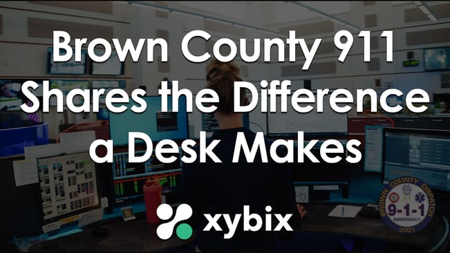 Brown County 911 Shares the Difference a Desk Makes