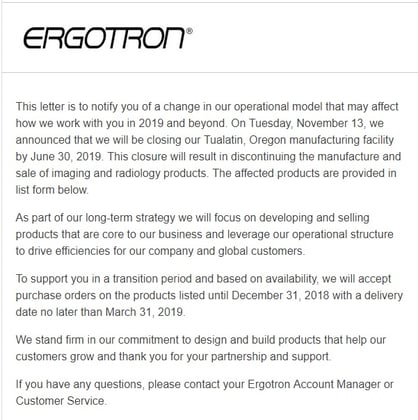 ErgotronLetter